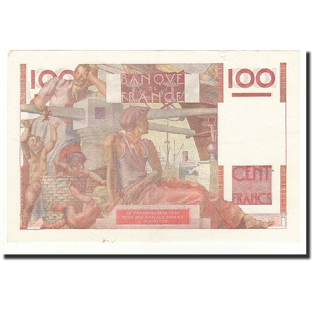 Banknote, France, 100 Francs, 1946, 1946-09-05, AU(50-53), Fayette:28.8, KM:128a