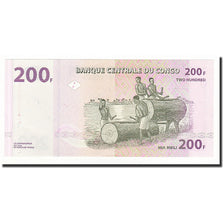 Banknote, Congo Democratic Republic, 200 Francs, 2007, KM:99a, UNC(65-70)