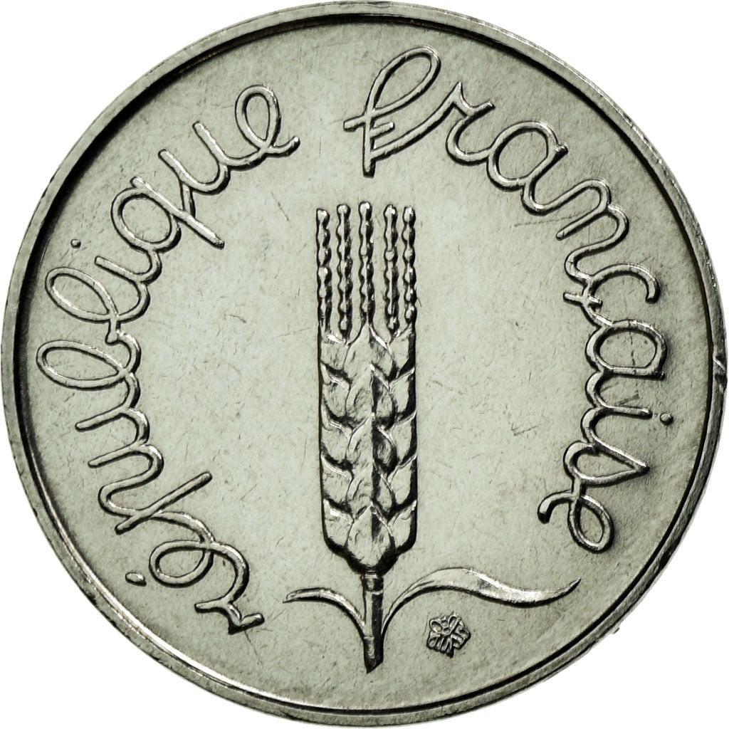 Coin, France, Épi, Centime, 1983, Paris, MS(63), Stainless Steel, KM:928