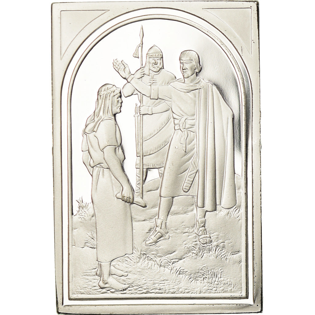 Vaticano, medalla, Institut Biblique Pontifical, Samuel 16:11, Religions &