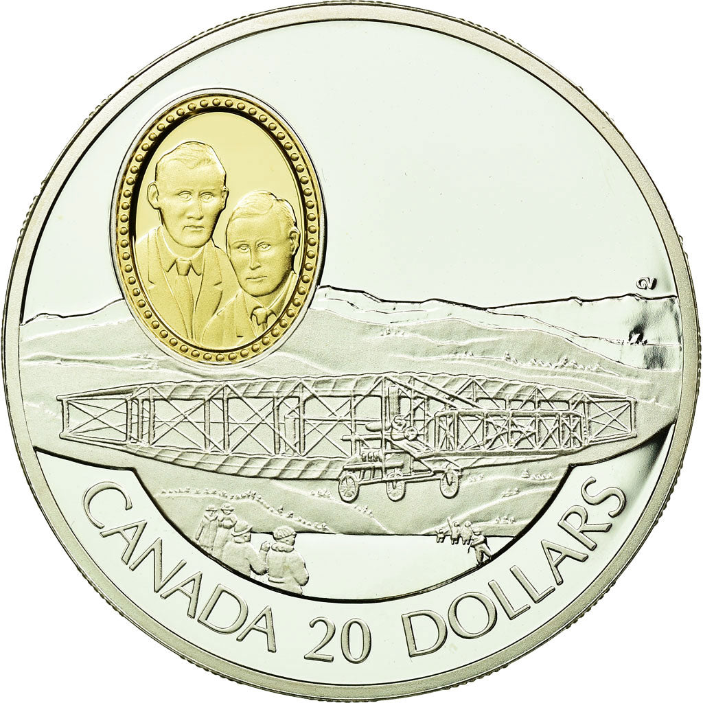 Moneda, Canadá, Elizabeth II, 20 Dollars, 1991, Royal Canadian Mint, Ottawa