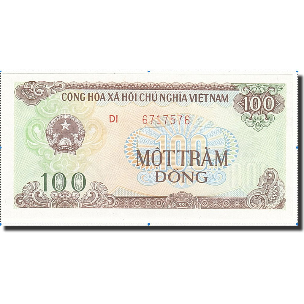 Billet, Viet Nam, 100 D<ox>ng, 1991, KM:105b, NEUF