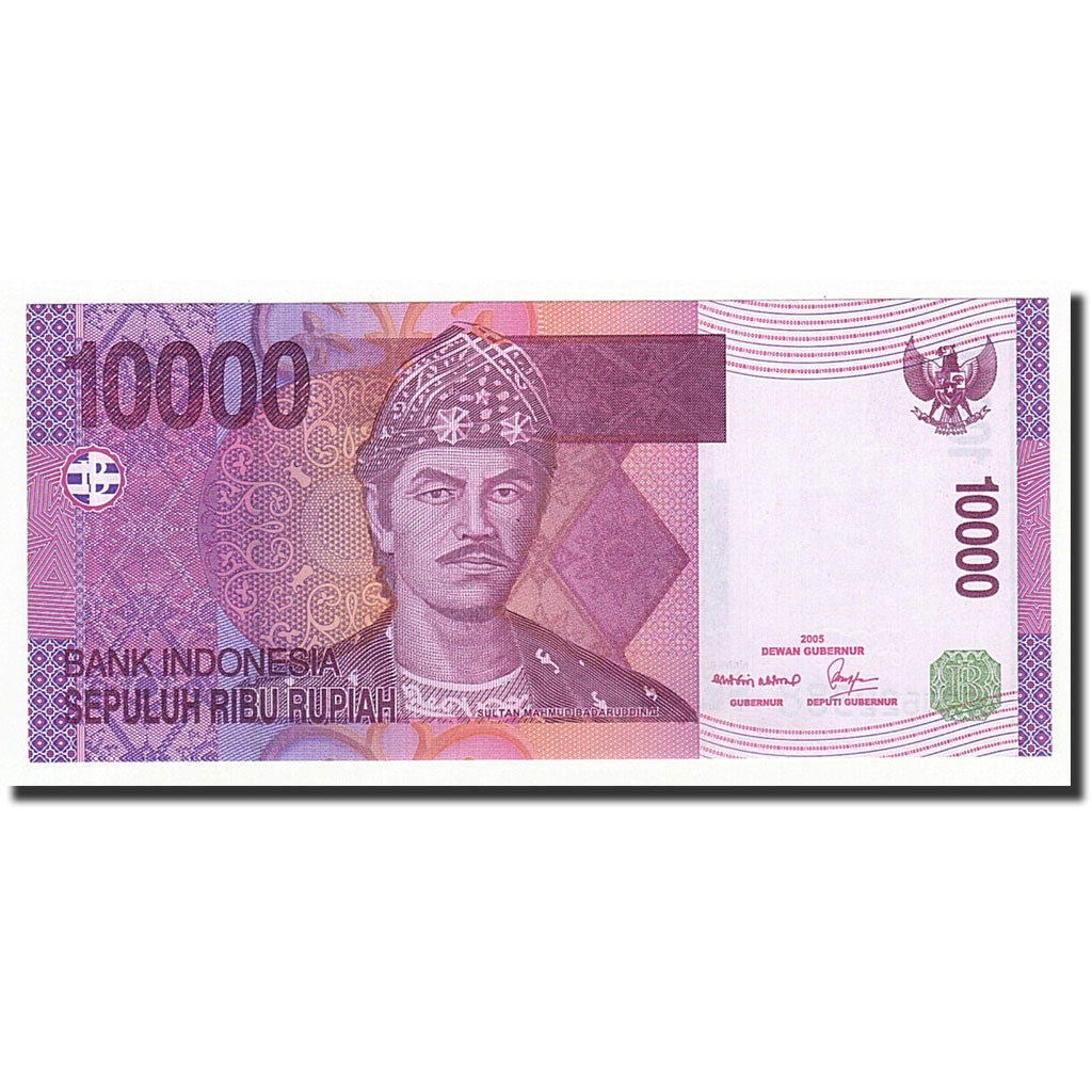 Billete, 10,000 Rupiah, Indonesia, KM:143a, 2005-10-18, UNC