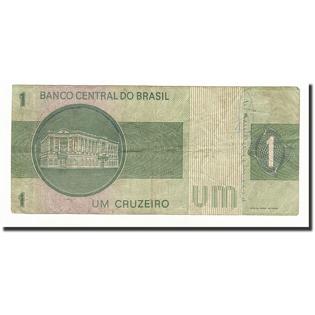 Banknote, Brazil, 1 Cruzeiro, 1975, KM:191Ab, VF(20-25)