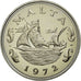Coin, Malta, 10 Cents, 1972, British Royal Mint, MS(65-70), Copper-nickel, KM:11