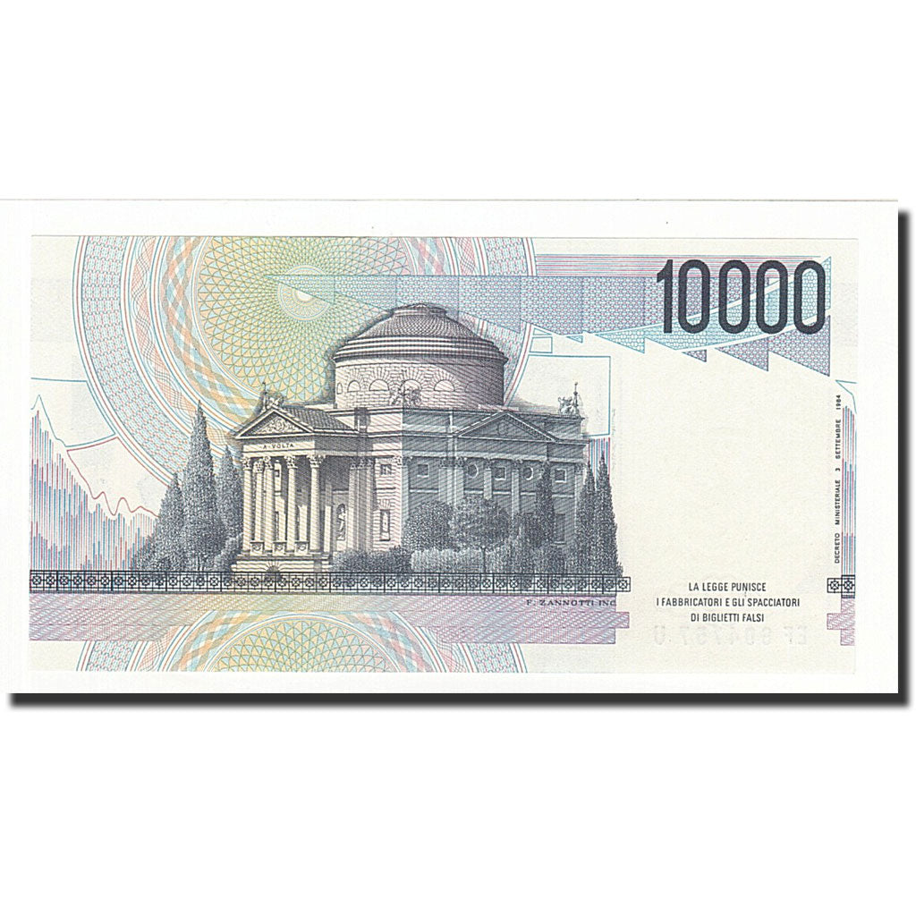 Banconote, Italia, 10,000 Lire, KM:112c, 1984-09-03, FDS