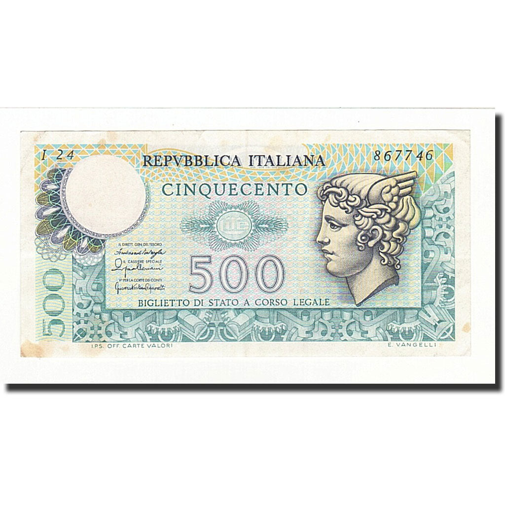 Banknote, Italy, 500 Lire, 1976-12-20, KM:95, EF(40-45)