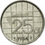 Coin, Netherlands, Beatrix, 25 Cents, 1984, MS(65-70), Nickel, KM:204