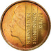 Coin, Netherlands, Beatrix, 5 Cents, 1984, MS(63), Bronze, KM:202