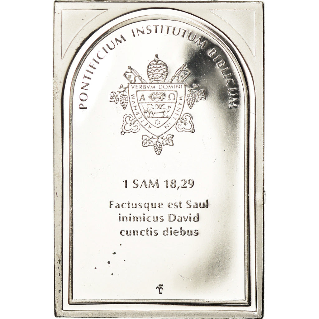 Vaticano, medaglia, Institut Biblique Pontifical, Samuel 18:29, Religions &