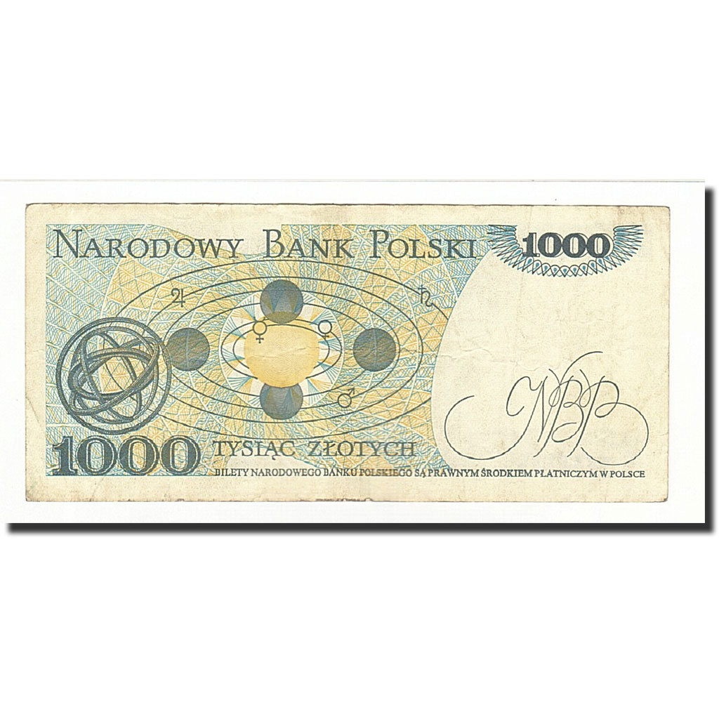 Banknote, Poland, 1000 Zlotych, 1982-06-01, KM:146c, VF(30-35)