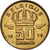 Moneda, Bélgica, Baudouin I, 50 Centimes, 1979, SC, Bronce, KM:148.1