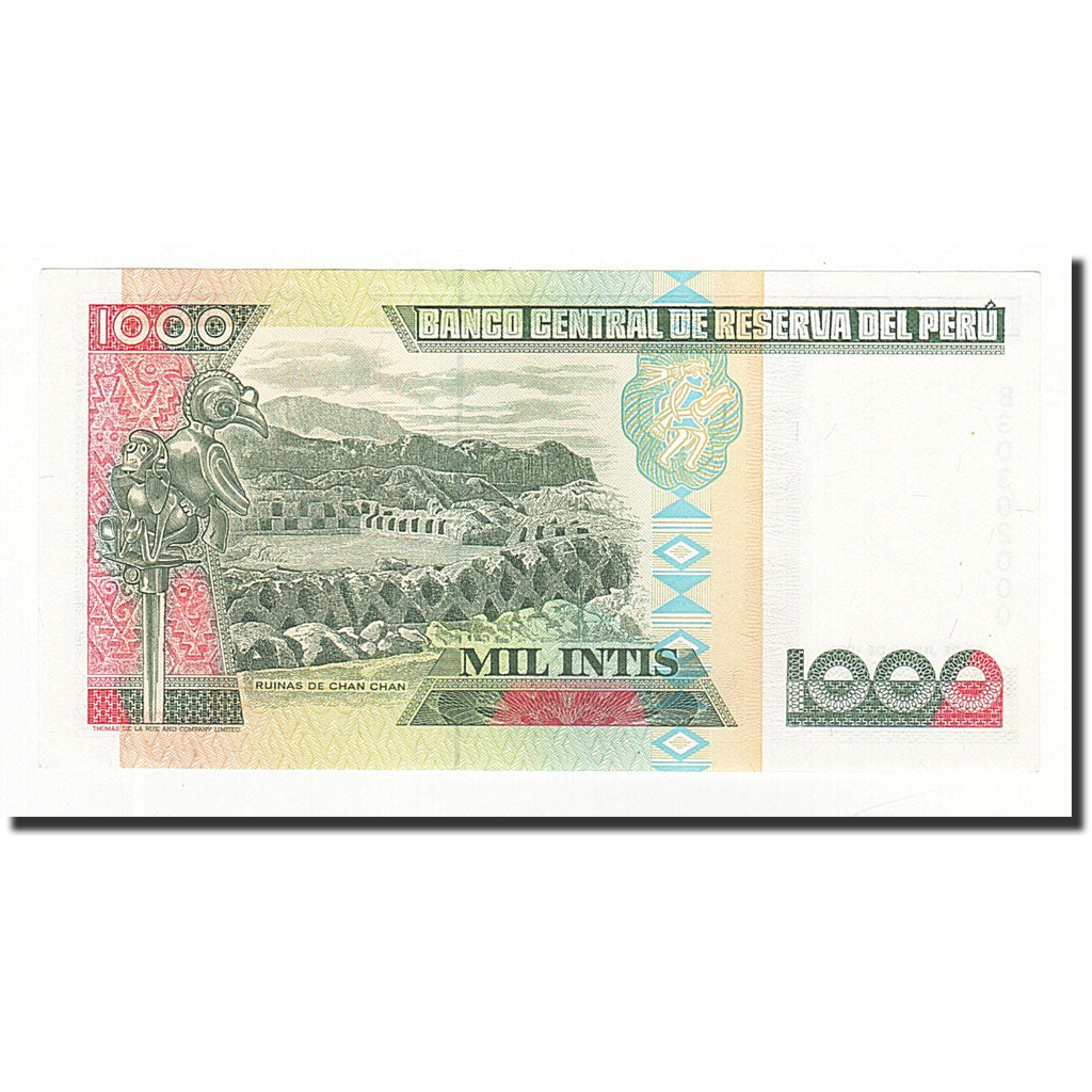 Banknote, Peru, 1000 Intis, 1988-06-28, KM:136b, UNC(64)
