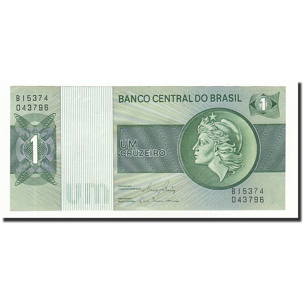 Banknote, Brazil, 1 Cruzeiro, Undated (1972-80), KM:191Ac, UNC(64)