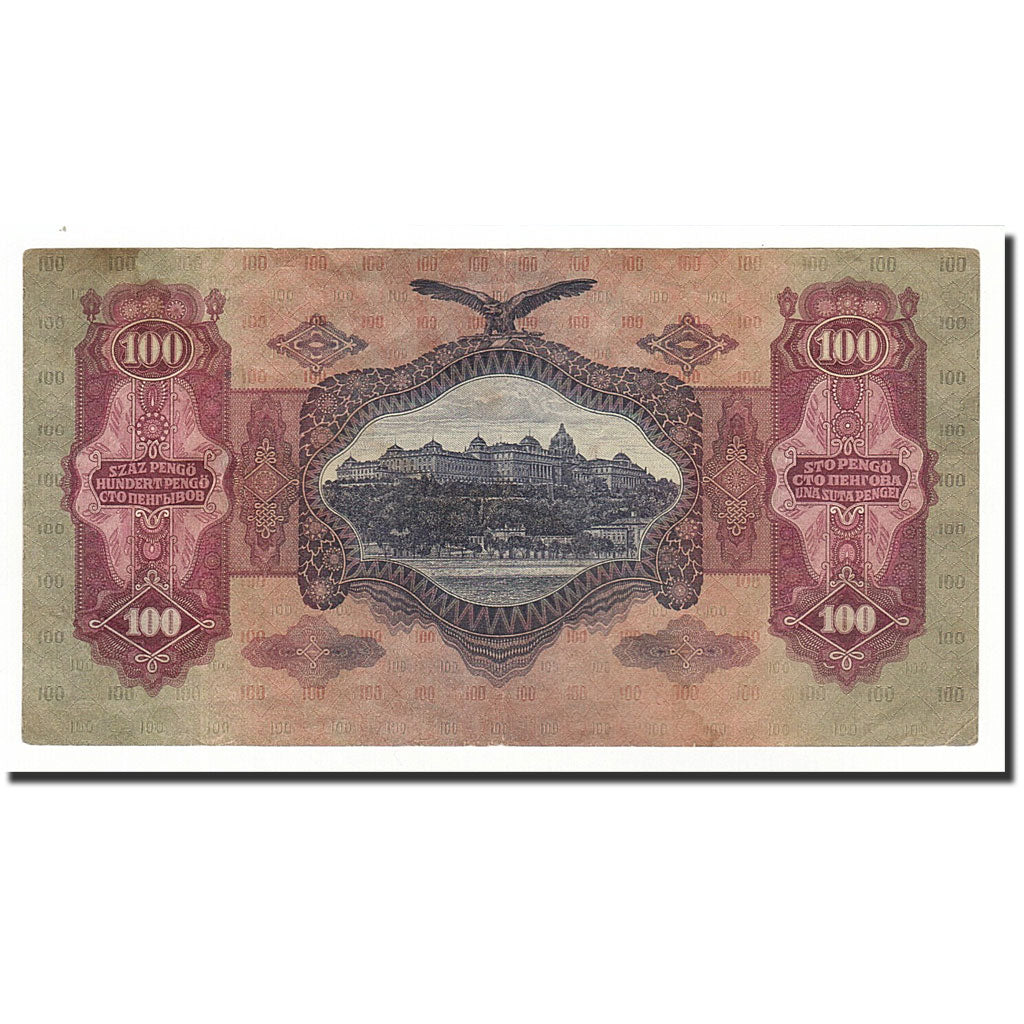 Banknote, Hungary, 100 Pengö, 1930-07-01, KM:98, VF(20-25)
