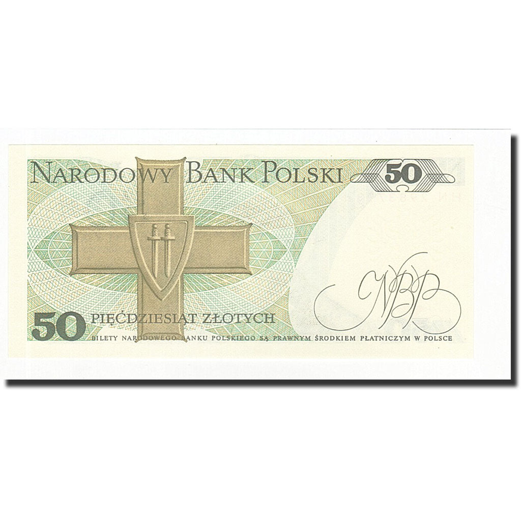 Banknote, Poland, 50 Zlotych, 1988-12-01, KM:142c, UNC(65-70)