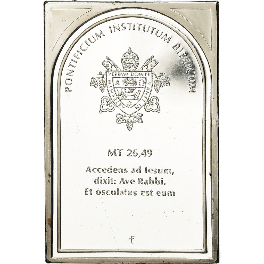 Vatican, Medal, Institut Biblique Pontifical, Matthieu 26:49, Religions &
