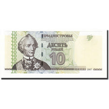 Banknot, Transnistria, 10 Rublei, 2007, KM:44, UNC(65-70)