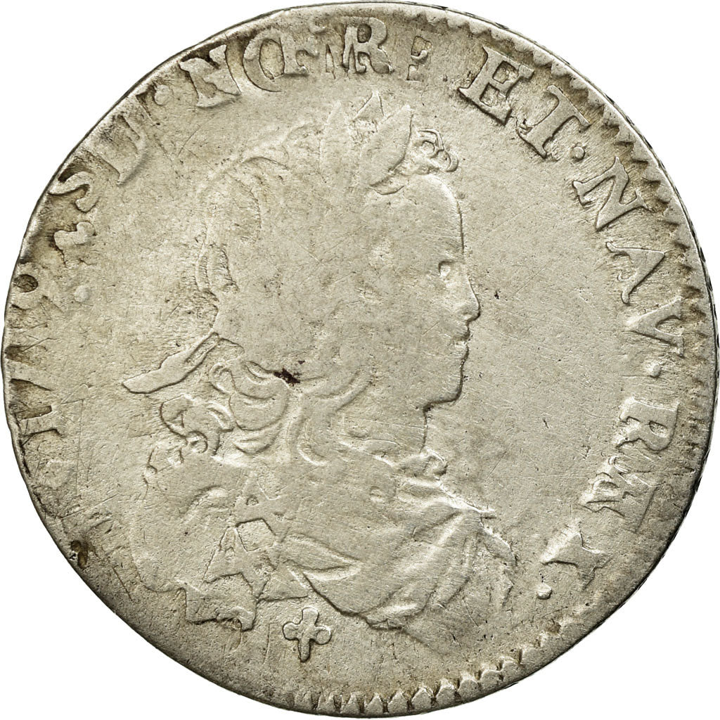 Munten, Frankrijk, Louis XV, 1/6 Écu de France, 20 Sols, 1/6 ECU, 1721, Lille