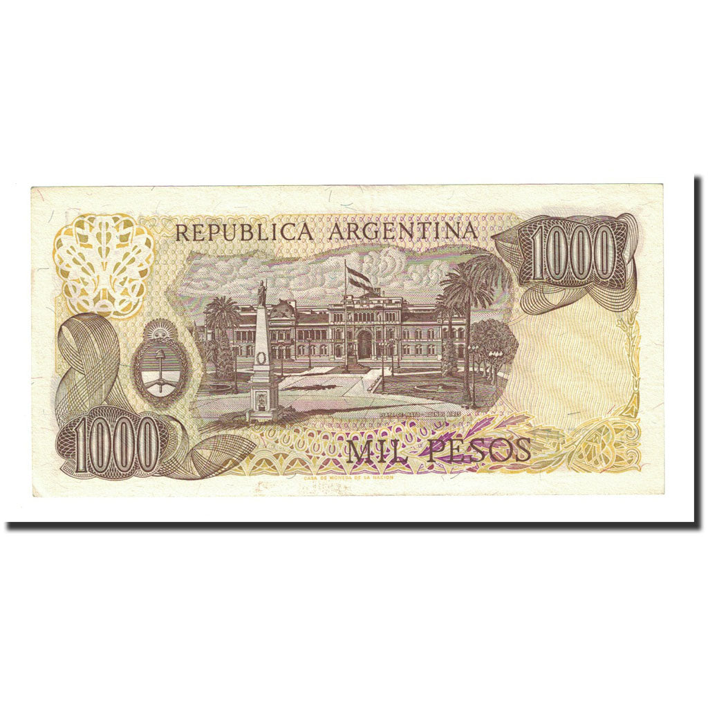 Banknote, Argentina, 1000 Pesos, Undated (1976-83), KM:304a, UNC(65-70)