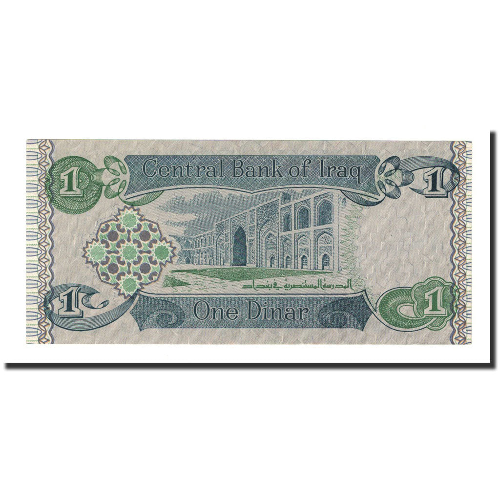 Billet, Iraq, 1 Dinar, 1992, KM:79, NEUF