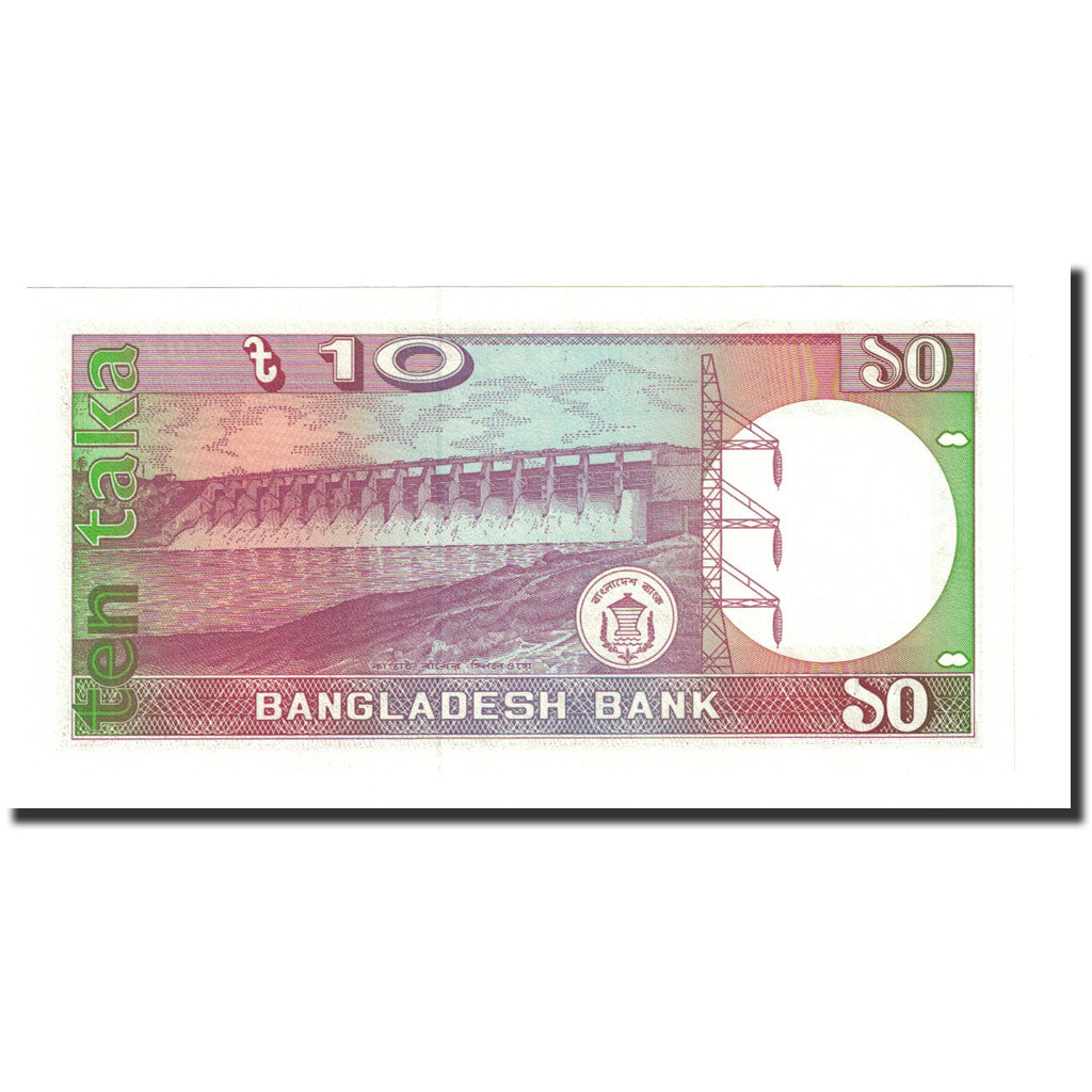 Banknote, Bangladesh, 10 Taka, Undated (1982), KM:26c, UNC(65-70)