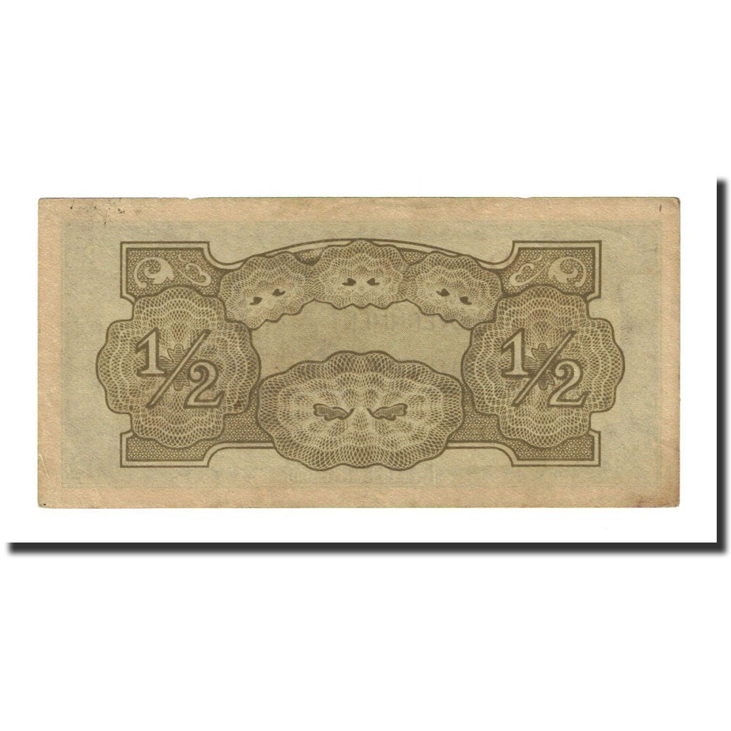 Banknote, Burma, 1/2 Rupee, Undated (1942), KM:13b, AU(55-58)