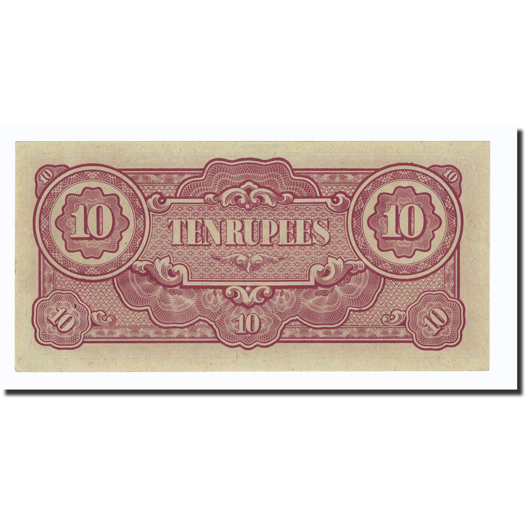 Banknote, Burma, 10 Rupees, Undated (1942-44), KM:16b, UNC(64)