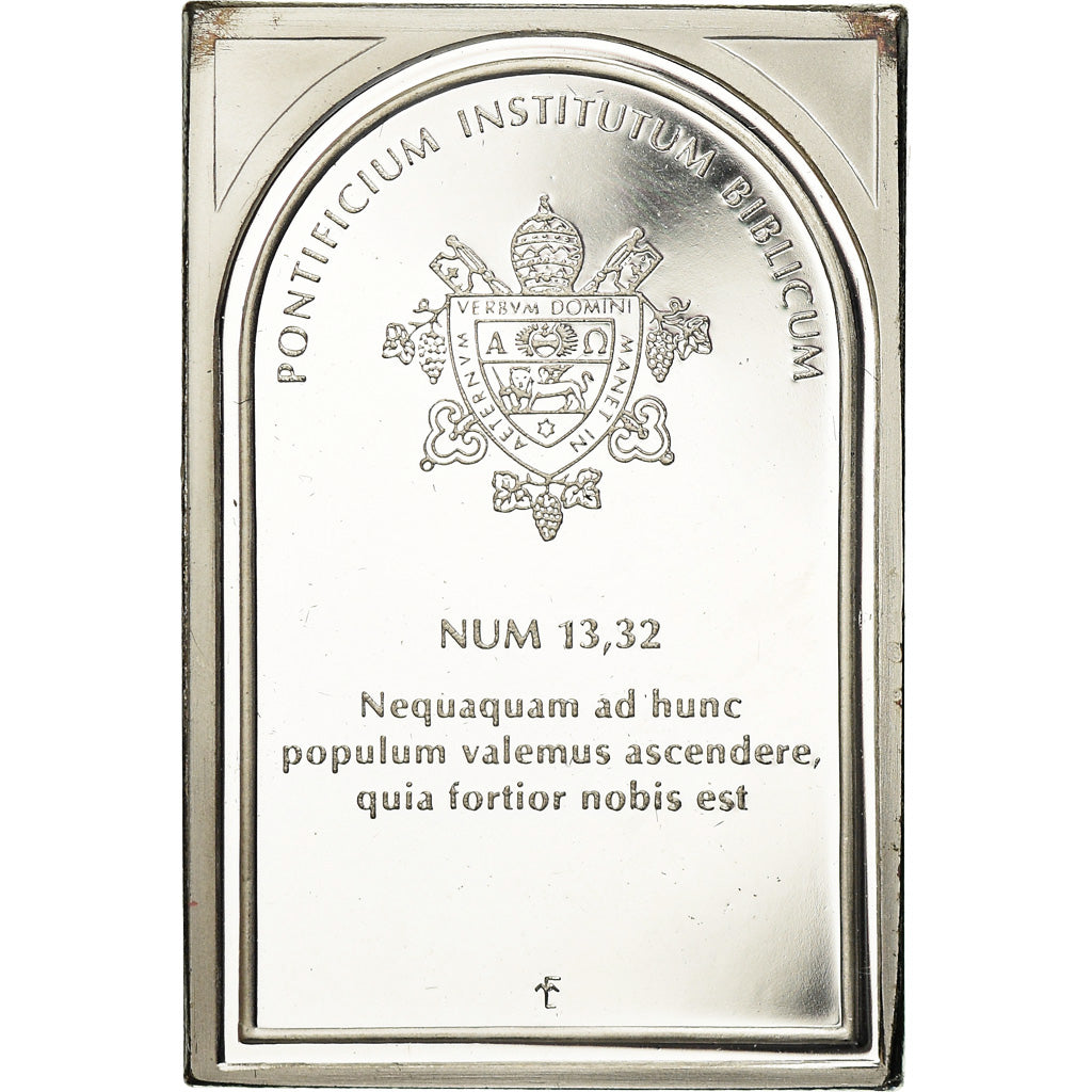 Vatikan, Medaille, Institut Biblique Pontifical, Nombres 13:32, Religions &