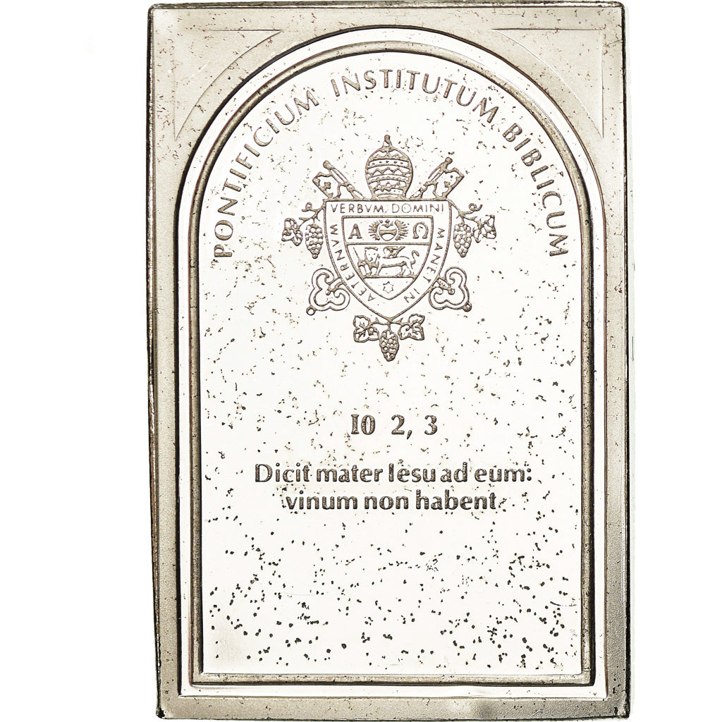 Vatikan, Medaille, Institut Biblique Pontifical, Jean 2:3, Religions & beliefs
