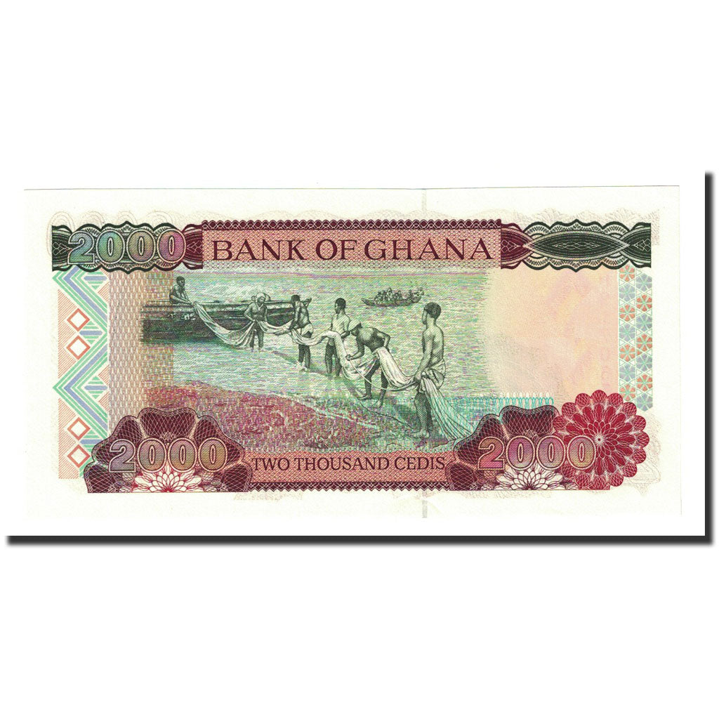 Banconote, Ghana, 2000 Cedis, KM:33h, 2003-08-04, FDS