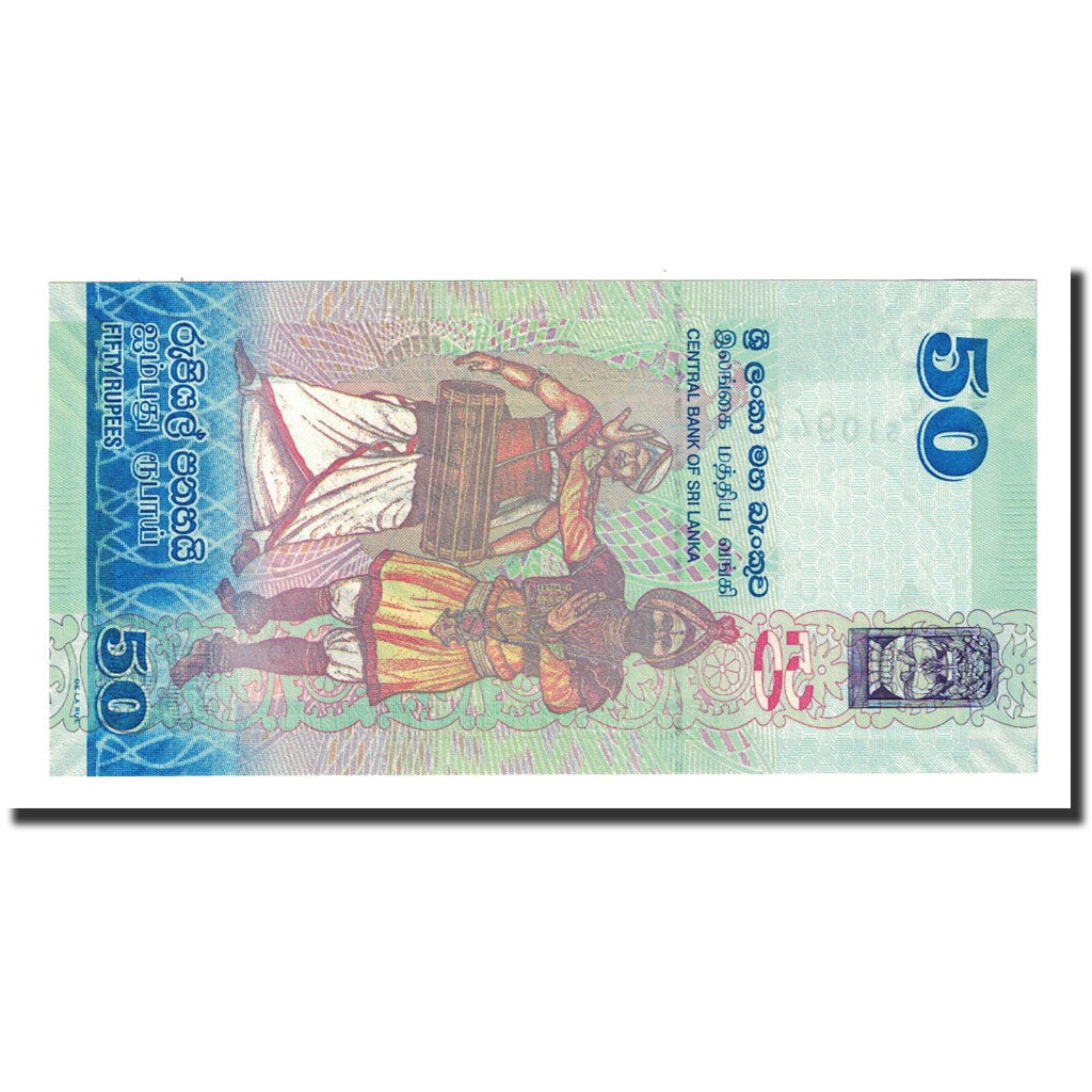 Geldschein, Sri Lanka, 50 Rupees, 2010-01-01, KM:124a, UNZ