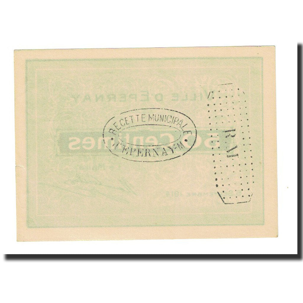 50 Centimes, France, AU(55-58), Epernay