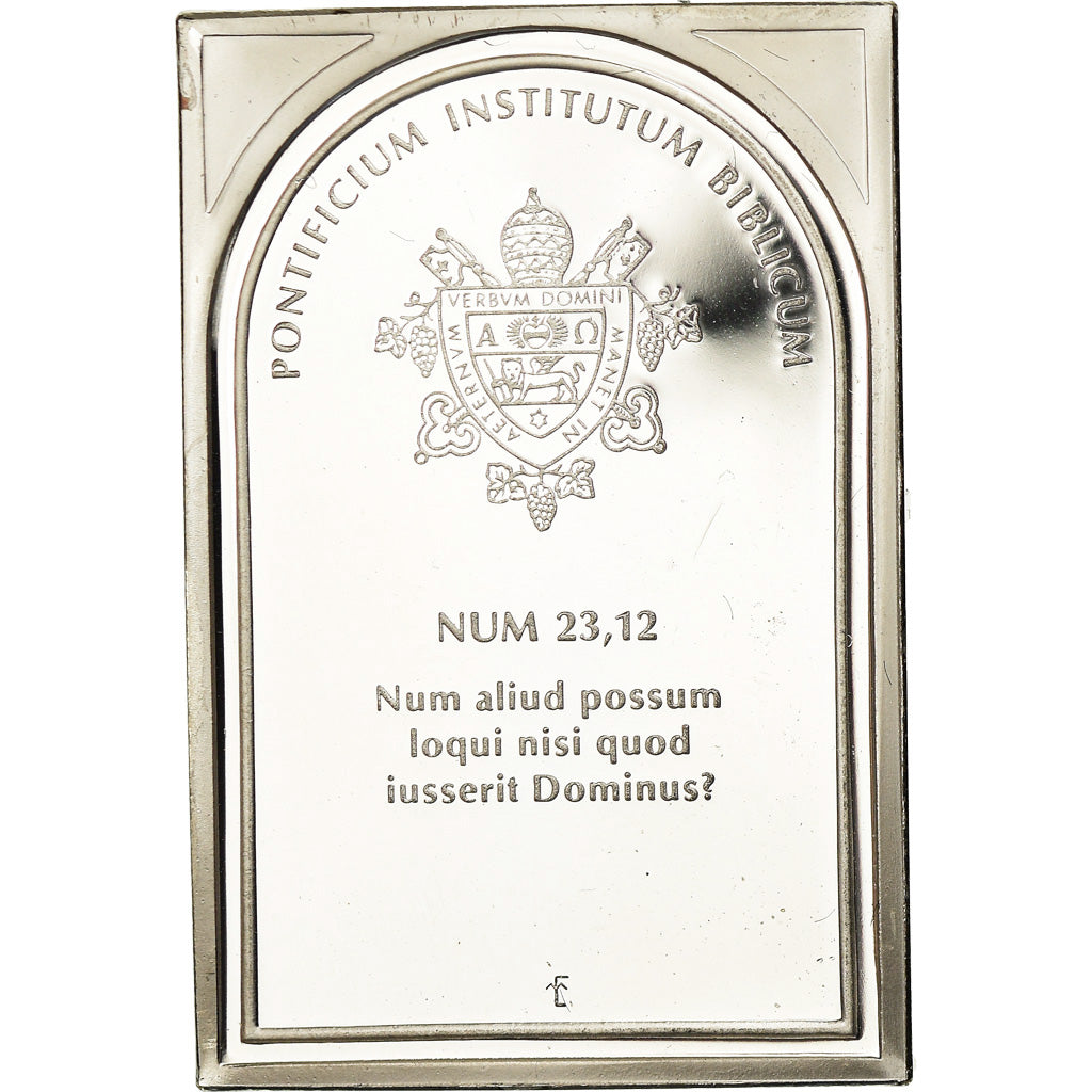 Vatican, Medal, Institut Biblique Pontifical, Nombres 23:12, Religions &