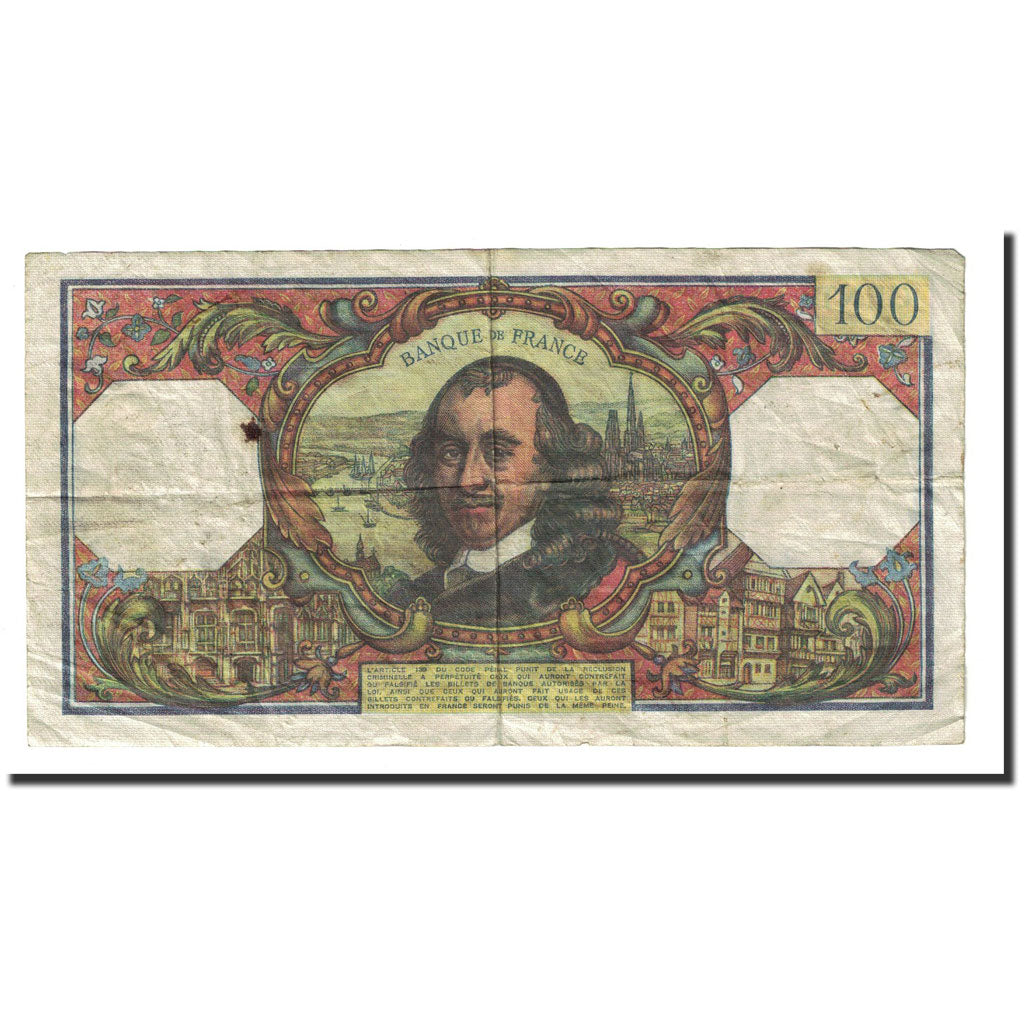 France, 100 Francs, 100 F 1964-1979 ''Corneille'', P.