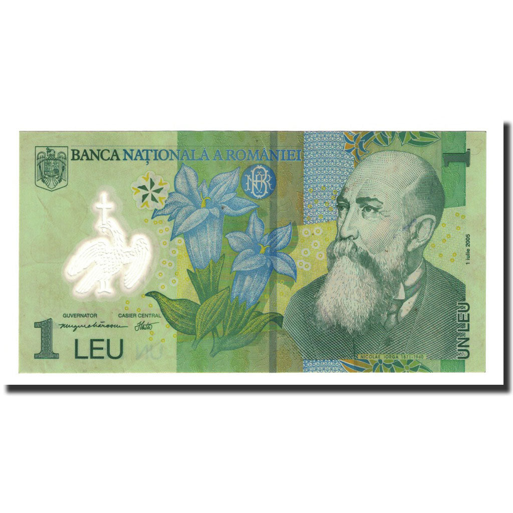 Banknote, Romania, 1 Leu, 2005-07-01, KM:117a, UNC(65-70)