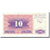 Biljet, Bosnië - Herzegovina, 10 Dinara, 1992-07-01, KM:10a, NIEUW