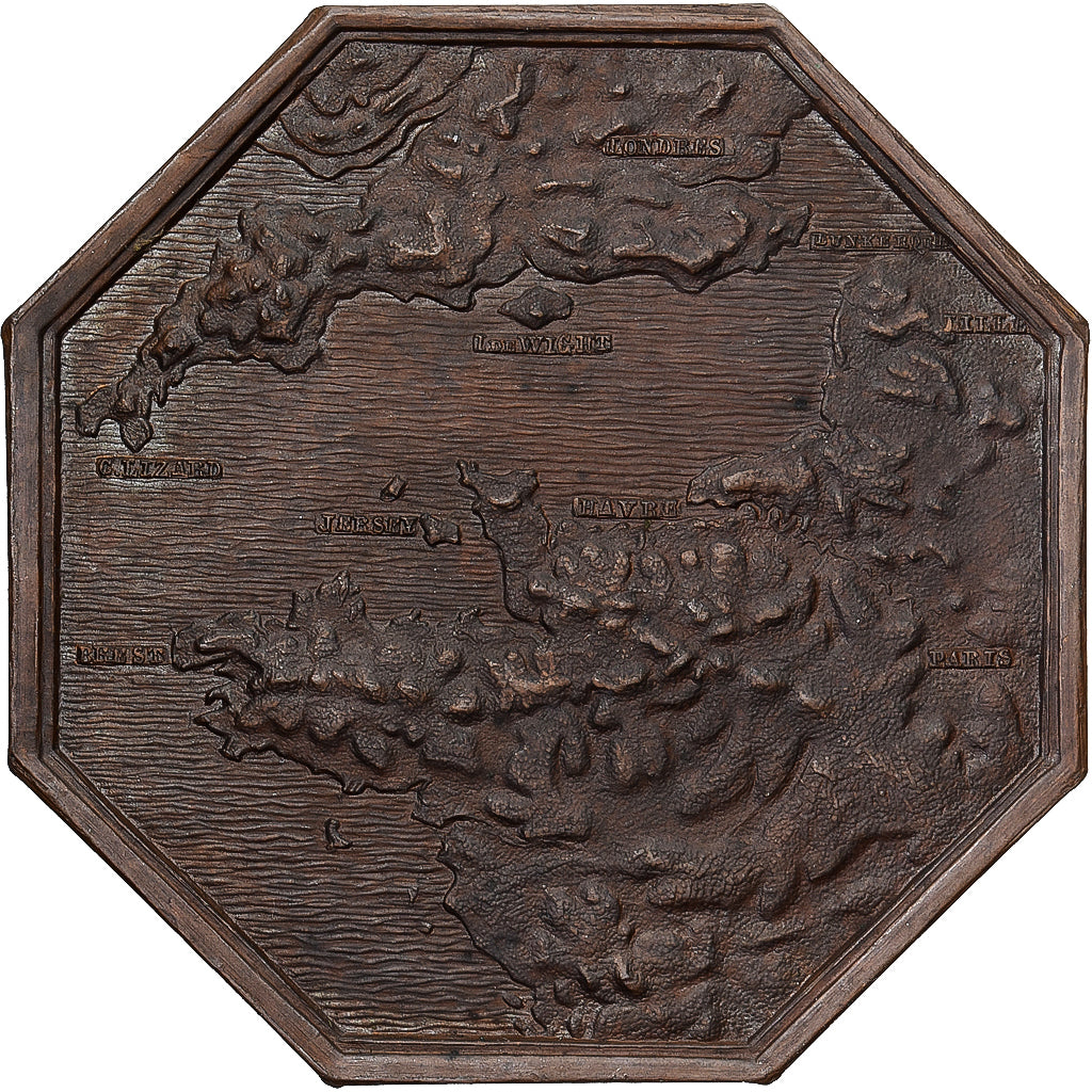France, Token, Insurance, Assurances Maritimes, Hâvre, La Manche, 1862, MS(63)