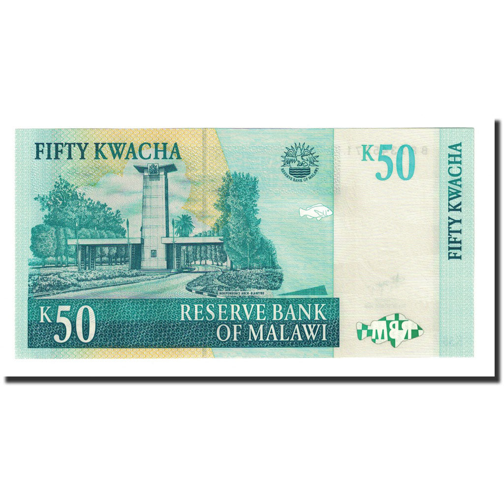 Banknote, Malawi, 50 Kwacha, 2009-10-31, KM:53d, UNC(65-70)