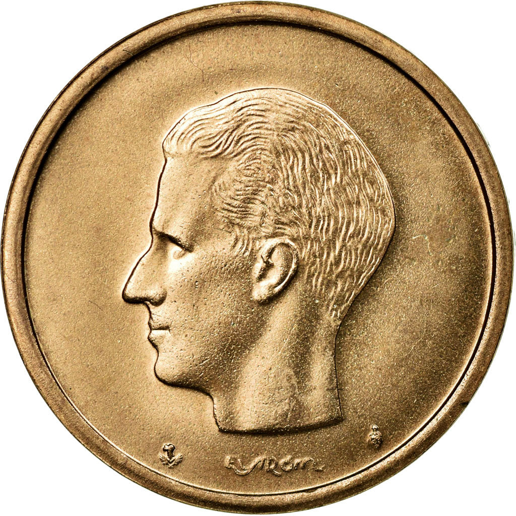 Coin, Belgium, 20 Francs, 20 Frank, 1981, MS(63), Nickel-Bronze, KM:160