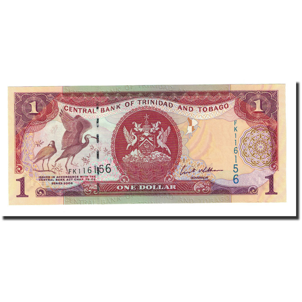 Banknote, Trinidad and Tobago, 1 Dollar, Undated (2006), KM:46, UNC(65-70)