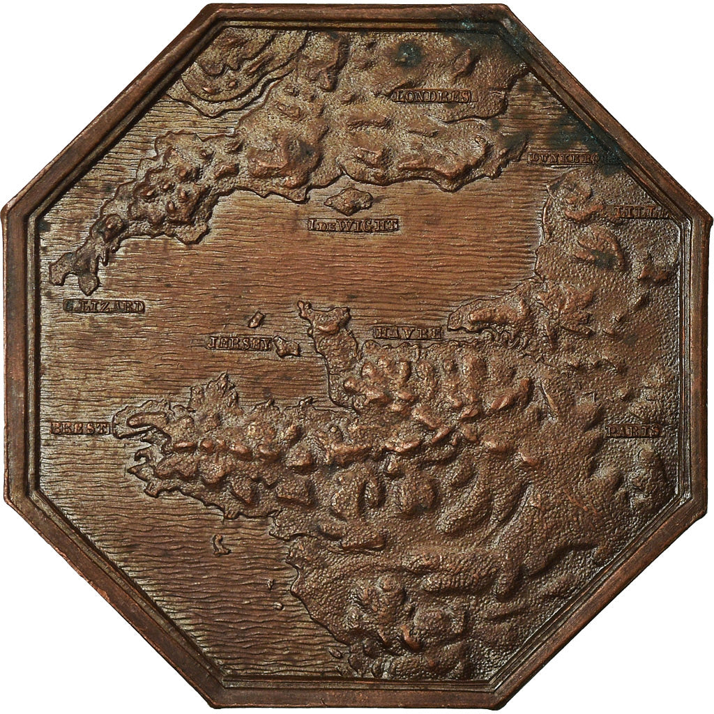 France, Token, Insurance, Assurances Maritimes, Hâvre, La Manche, 1862