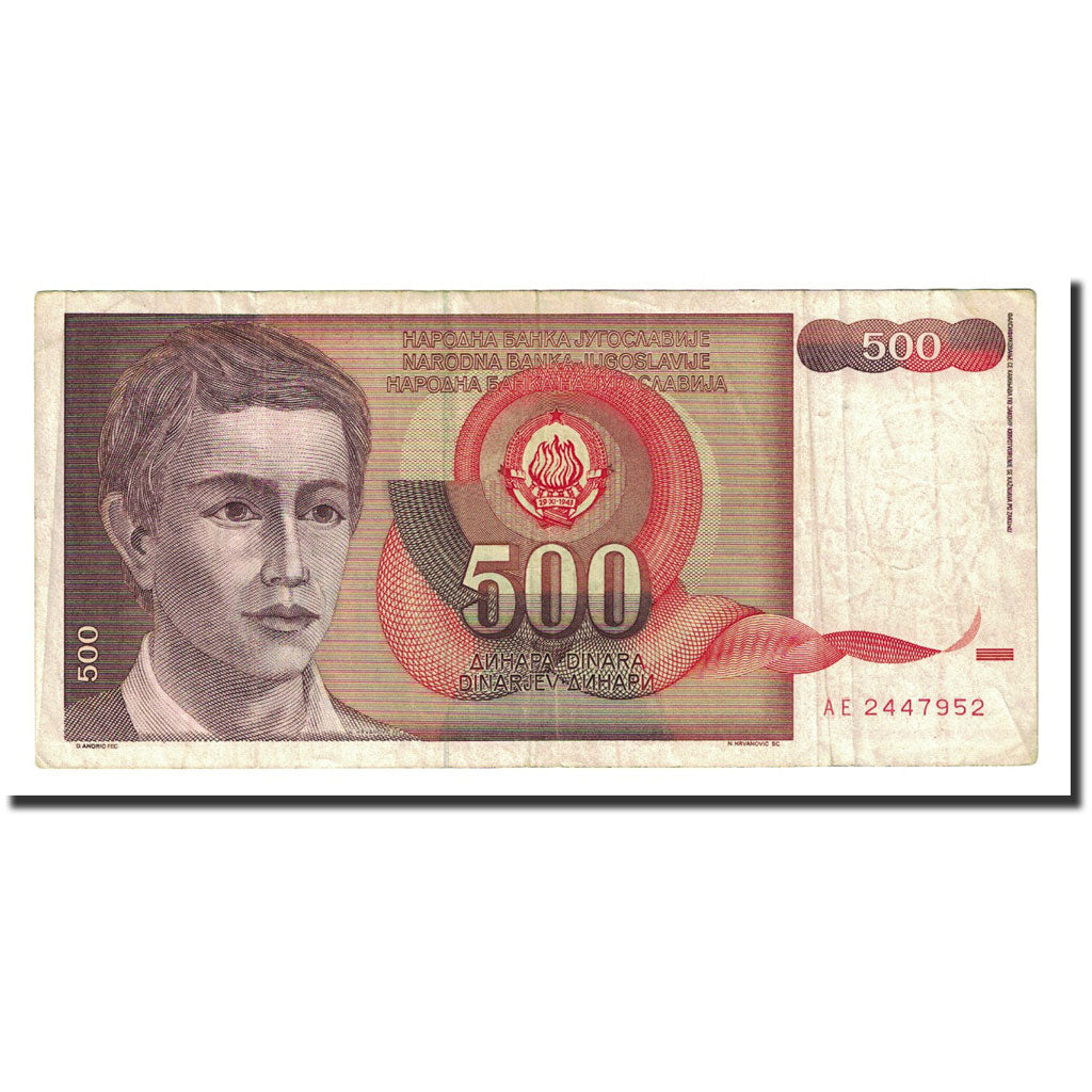 Banknote, Yugoslavia, 100 Dinara, 1991, KM:108, EF(40-45)