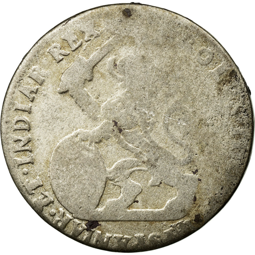 Moneta, Paesi Bassi Spagnoli, BRABANT, Escalin, 1699, Antwerp, B, Argento