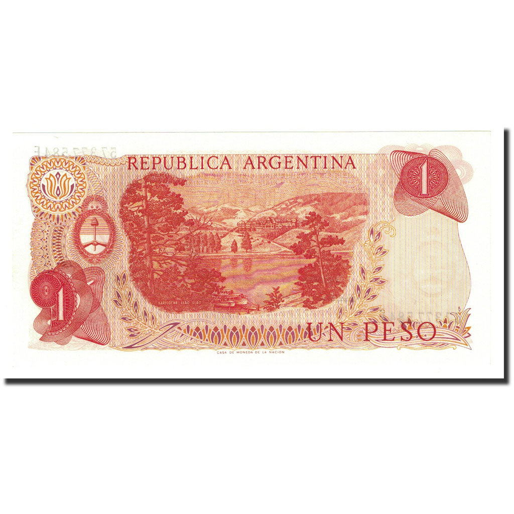 Banknote, Argentina, 1 Peso, Undated (1974), KM:293, UNC(65-70)