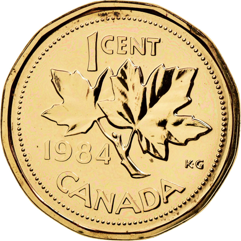 Coin, Canada, Elizabeth II, Cent, 1984, Royal Canadian Mint, Ottawa, MS(65-70)