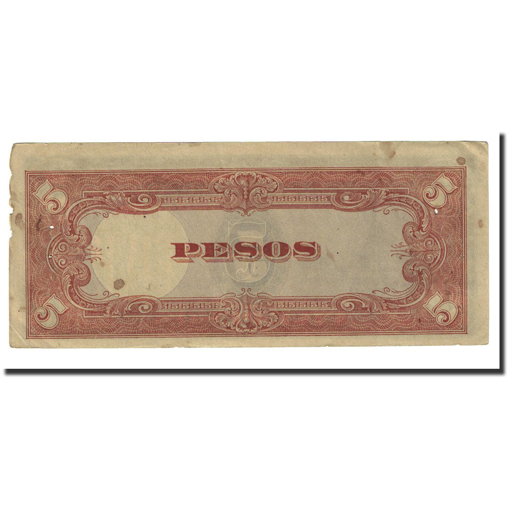 Geldschein, Philippinen, 5 Pesos, Undated (1943), KM:110a, S