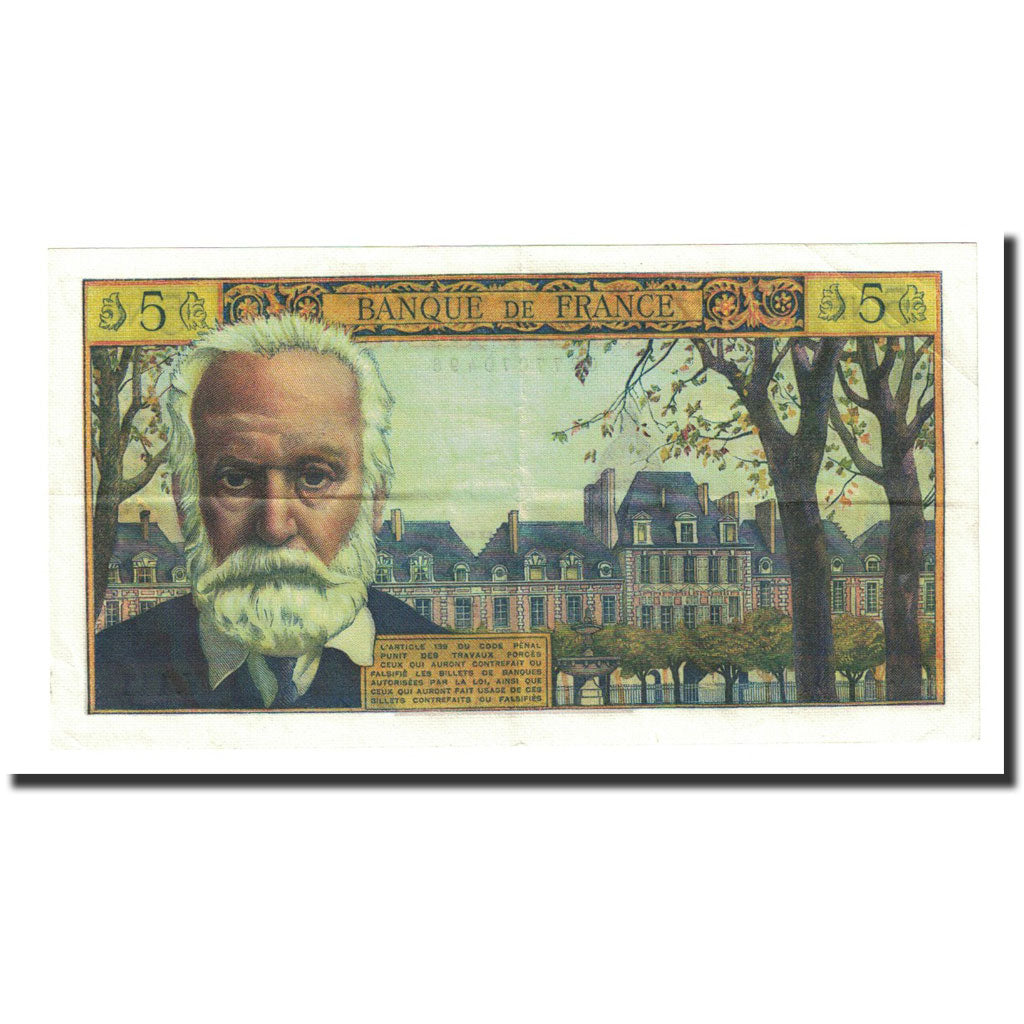 Frankreich, 5 Nouveaux Francs, 5 NF 1959-1965 ''Victor Hugo'', 1964-05-06, VZ