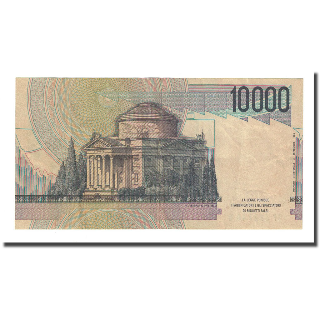 Banconote, Italia, 10,000 Lire, 1984-09-03, KM:112c, SPL-