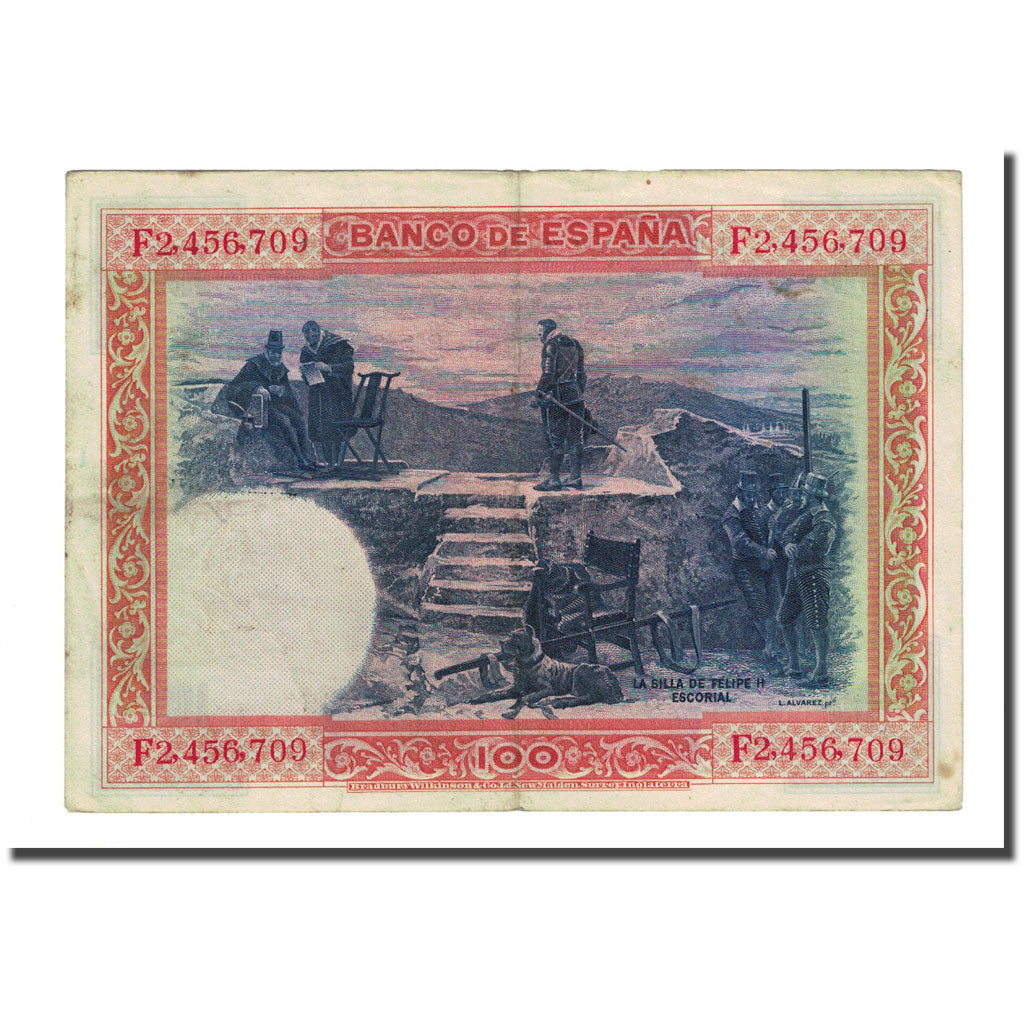Geldschein, Spanien, 100 Pesetas, 1925-07-01, KM:69c, SS